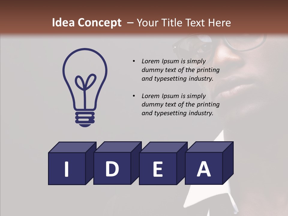 Hand Caregiver Close Up PowerPoint Template