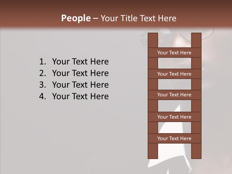 Hand Caregiver Close Up PowerPoint Template