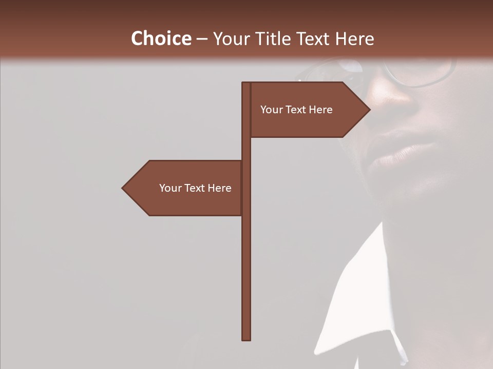 Hand Caregiver Close Up PowerPoint Template