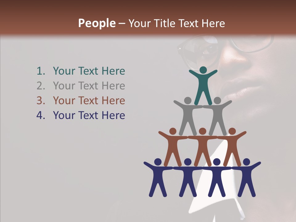 Hand Caregiver Close Up PowerPoint Template