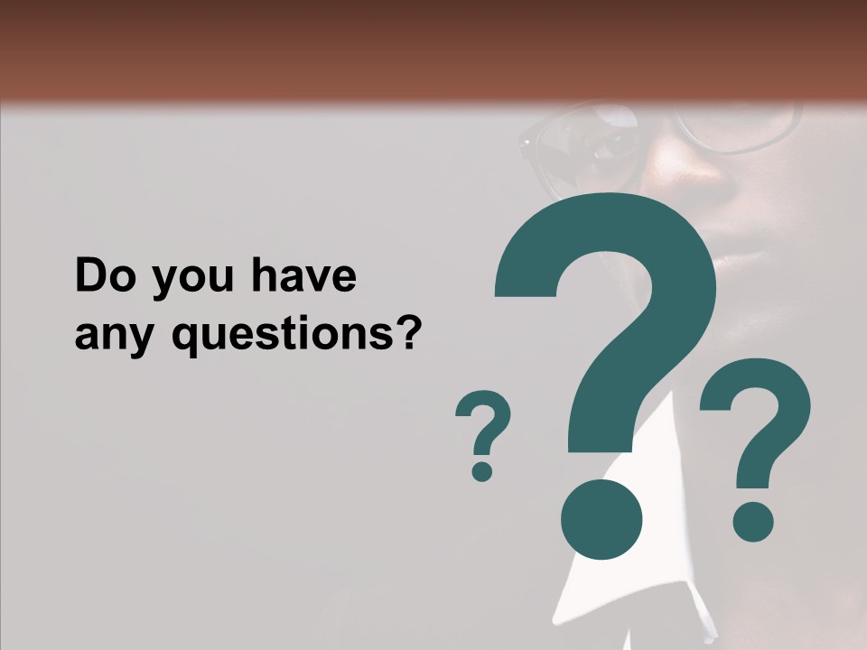 Hand Caregiver Close Up PowerPoint Template