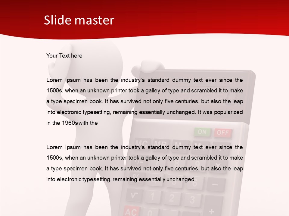 Female Old Help PowerPoint Template