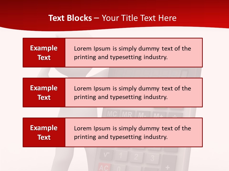 Female Old Help PowerPoint Template
