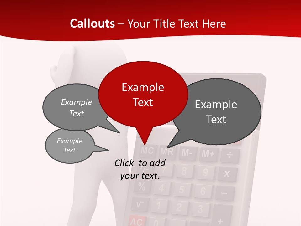 Female Old Help PowerPoint Template