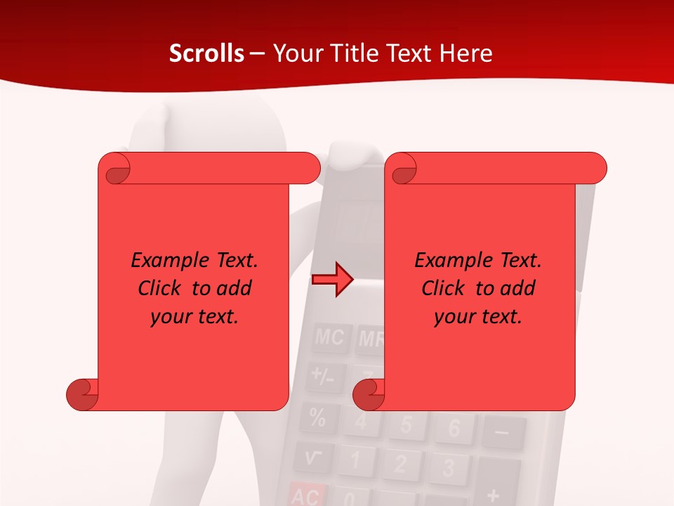Female Old Help PowerPoint Template