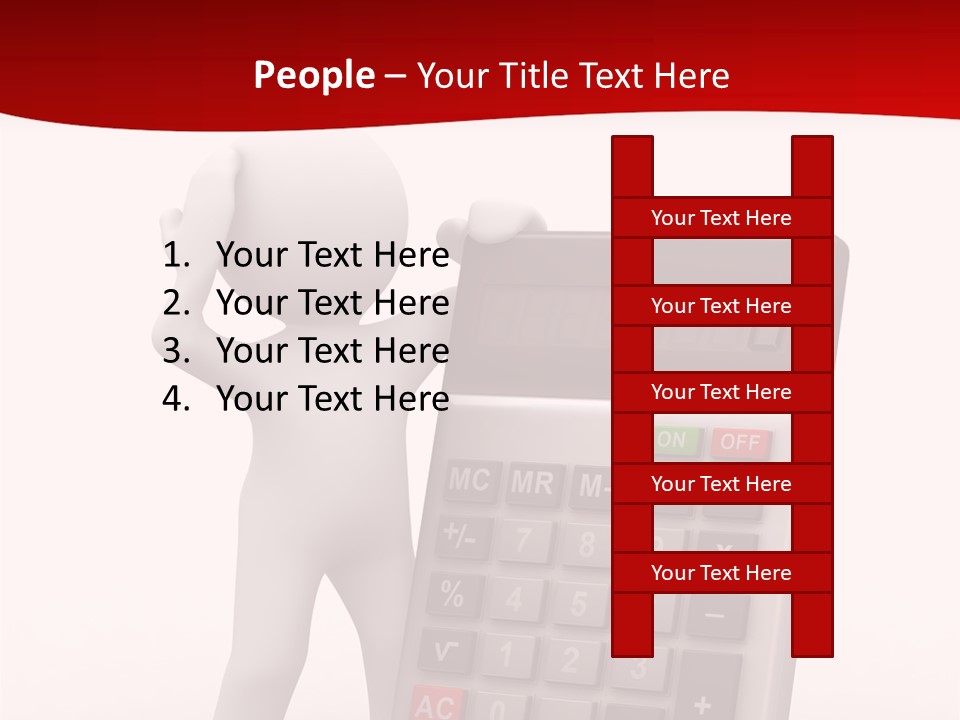 Female Old Help PowerPoint Template