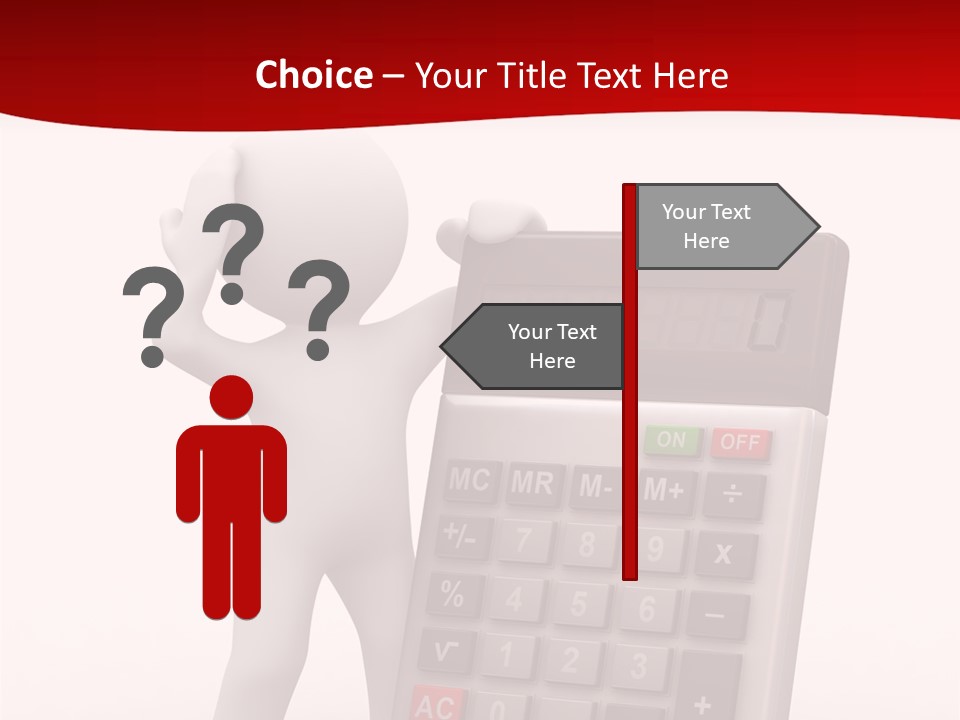 Female Old Help PowerPoint Template