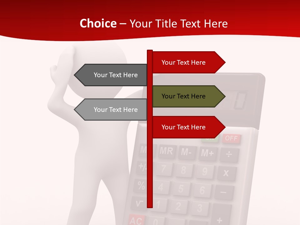 Female Old Help PowerPoint Template