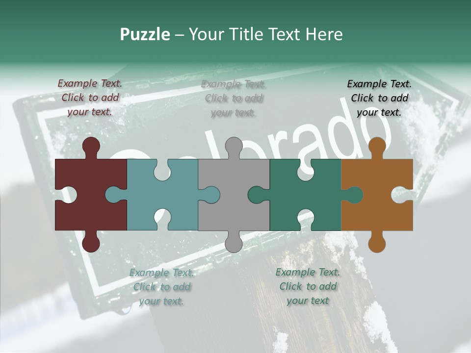 White Young Holding Hands PowerPoint Template