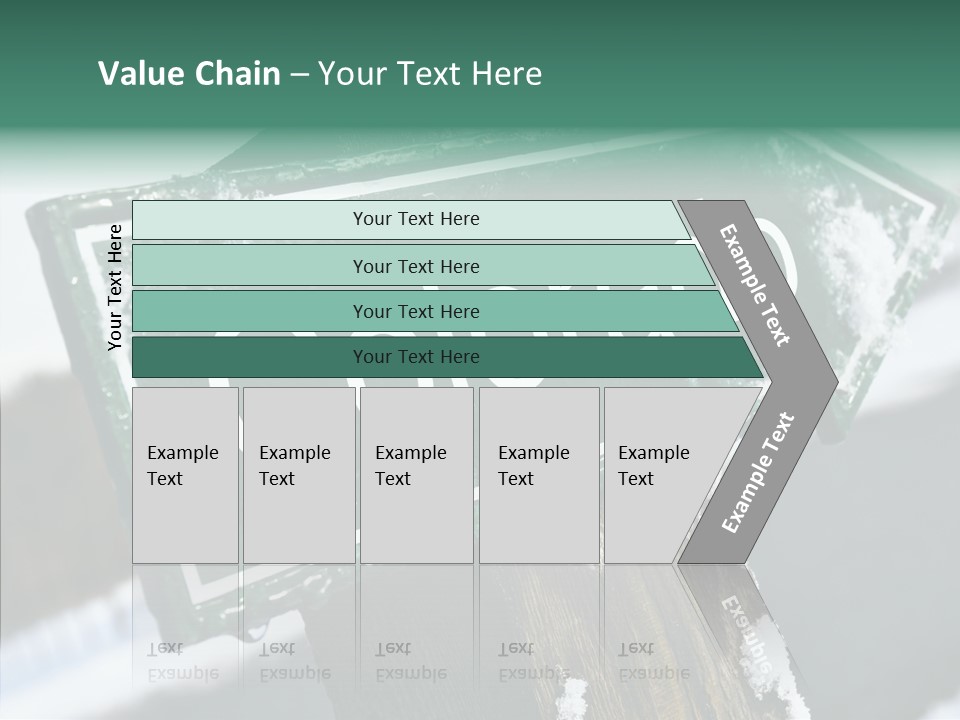 White Young Holding Hands PowerPoint Template