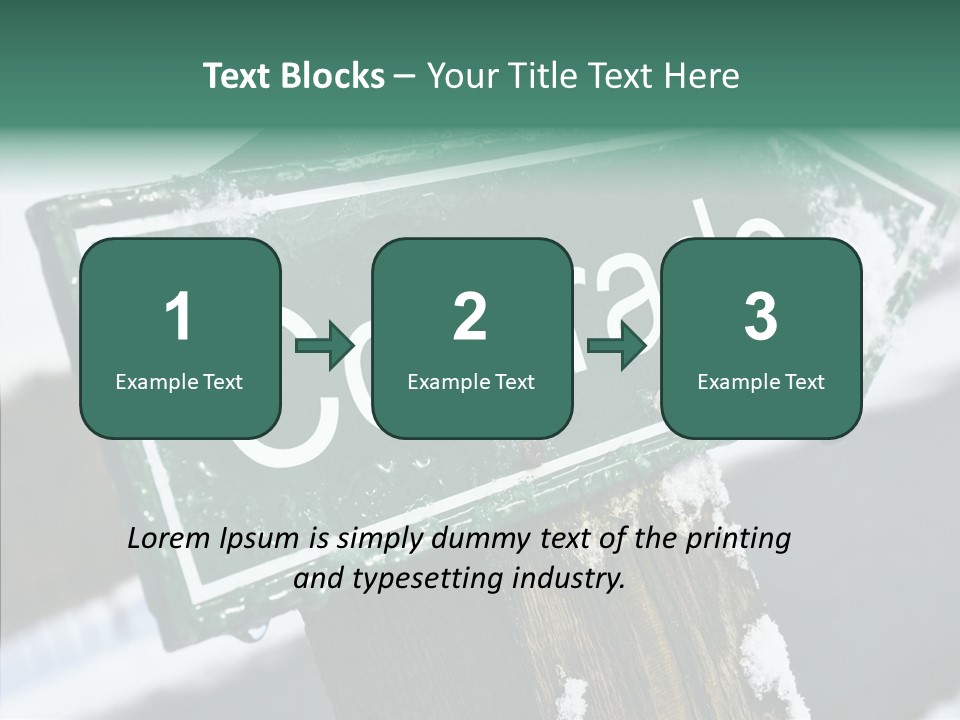 White Young Holding Hands PowerPoint Template