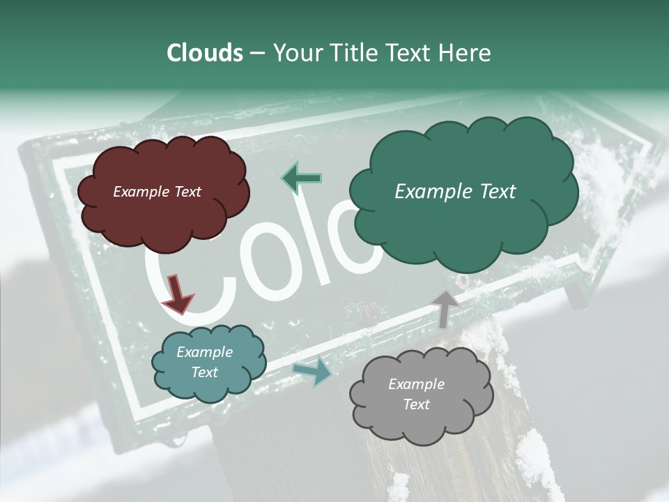 White Young Holding Hands PowerPoint Template