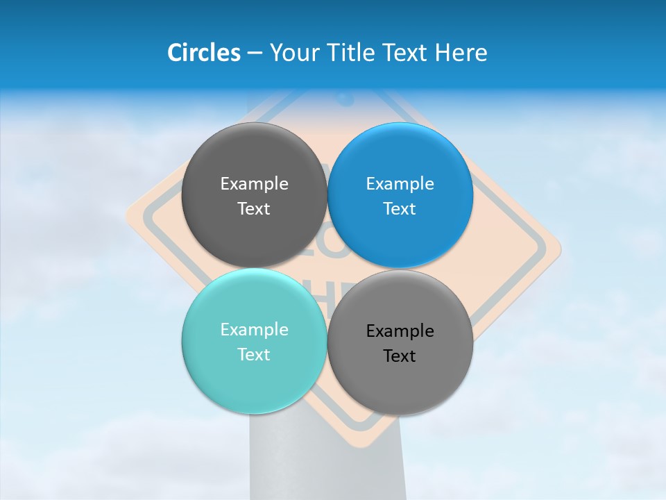 Hand Background Hold PowerPoint Template