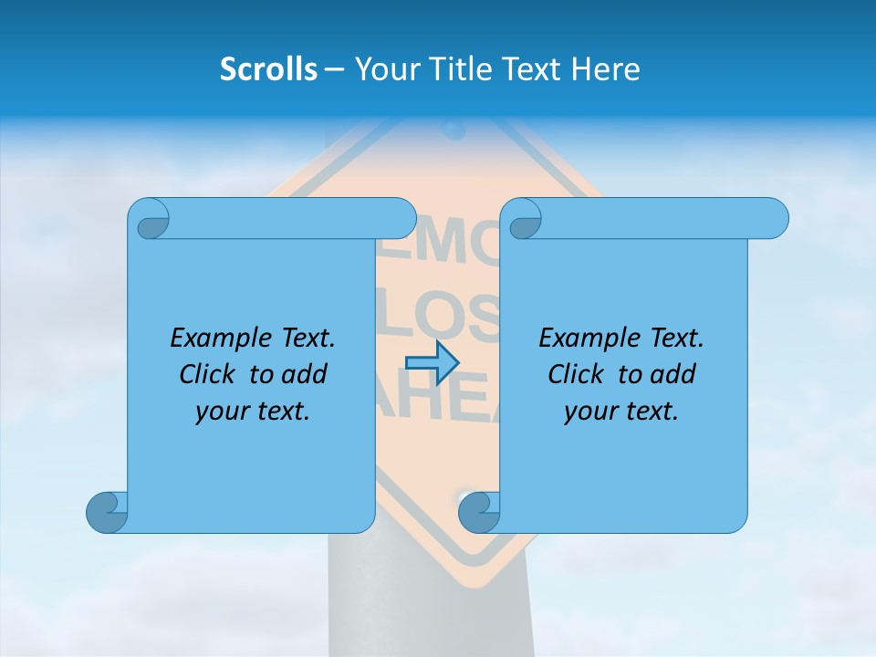 Hand Background Hold PowerPoint Template