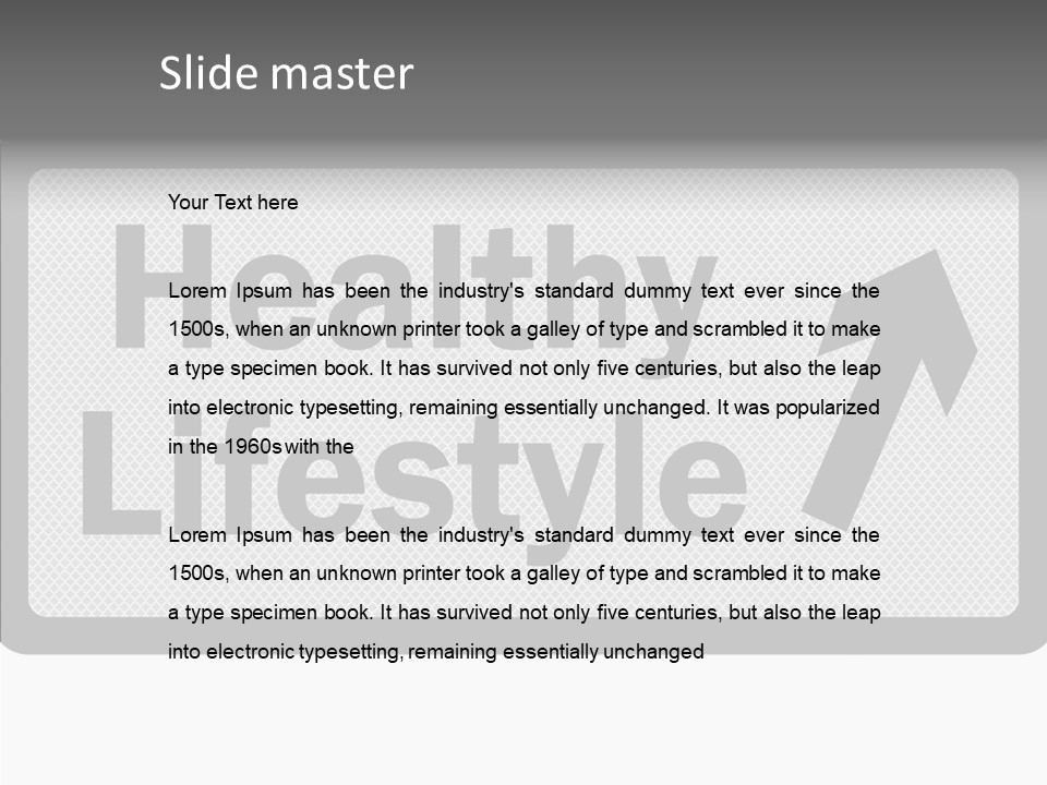 Aging Senior Elder PowerPoint Template