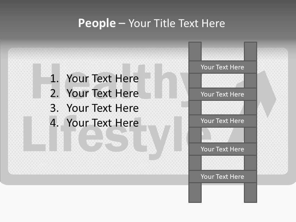 Aging Senior Elder PowerPoint Template