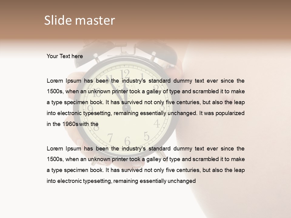 Elderly Care Aging PowerPoint Template