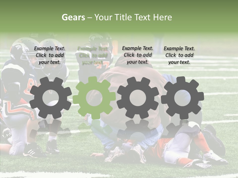 Aging Grandmother Hold PowerPoint Template