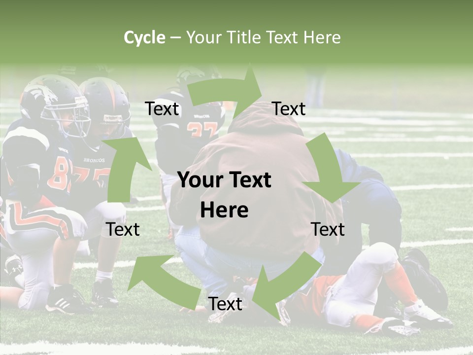 Aging Grandmother Hold PowerPoint Template