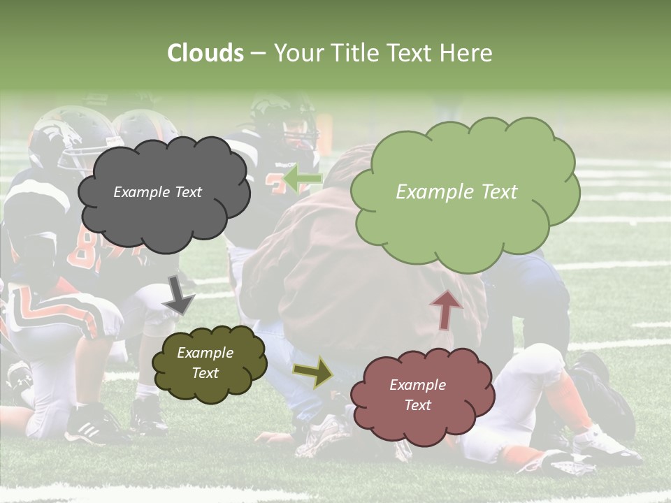 Aging Grandmother Hold PowerPoint Template