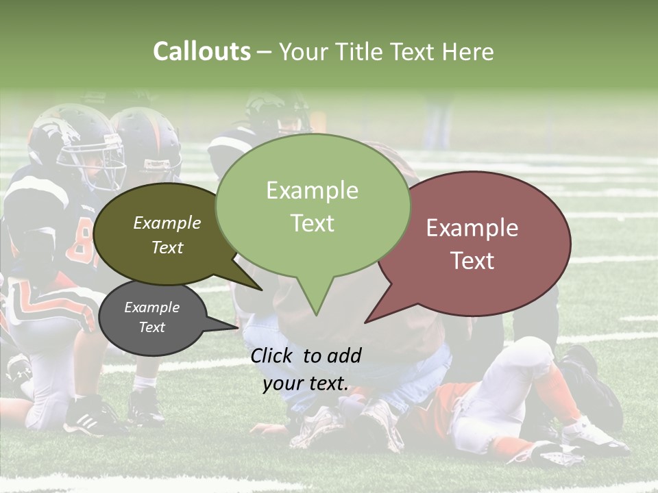 Aging Grandmother Hold PowerPoint Template