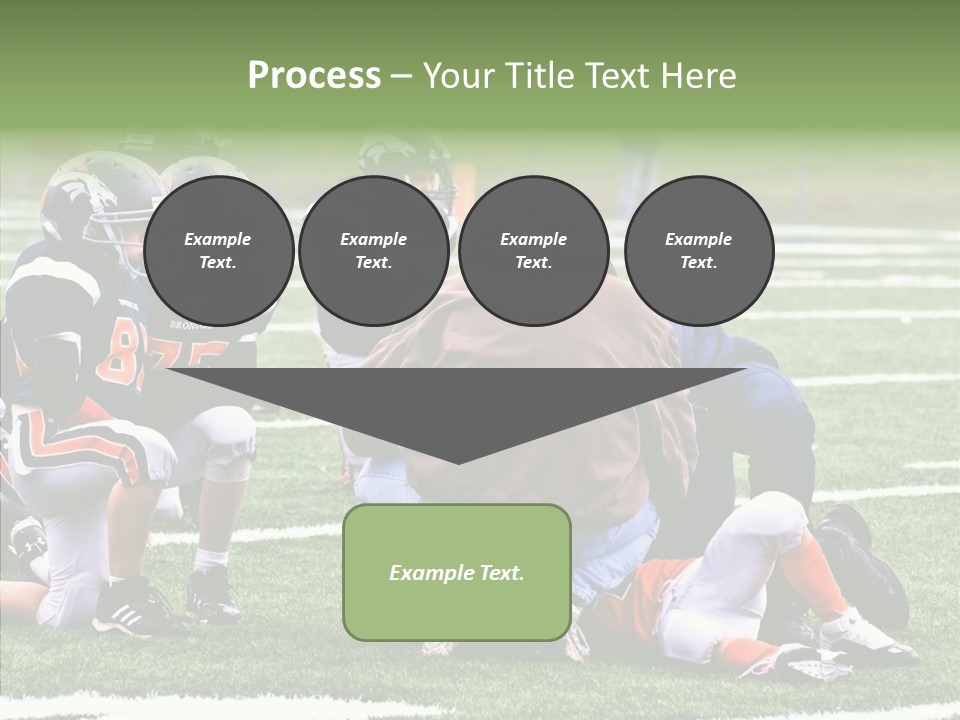 Aging Grandmother Hold PowerPoint Template