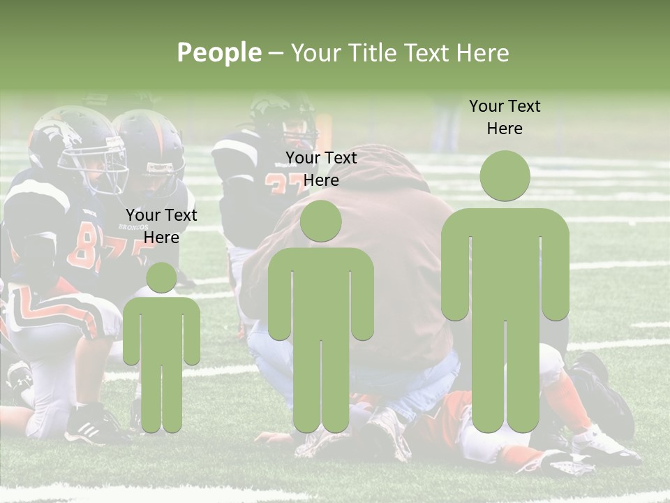 Aging Grandmother Hold PowerPoint Template