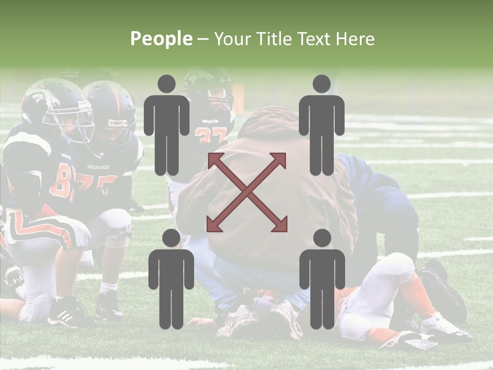 Aging Grandmother Hold PowerPoint Template