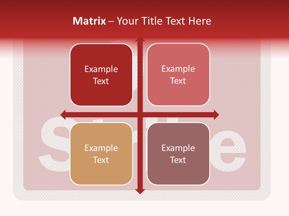 Elderly Grandmother White Background PowerPoint Template