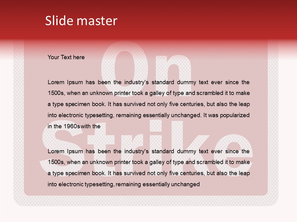 Elderly Grandmother White Background PowerPoint Template