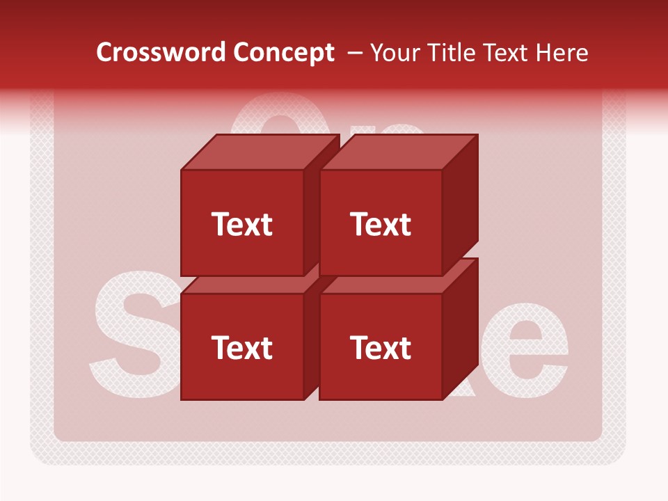 Elderly Grandmother White Background PowerPoint Template