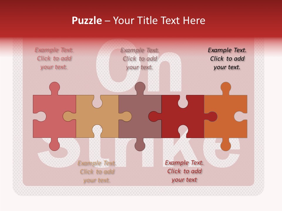 Elderly Grandmother White Background PowerPoint Template