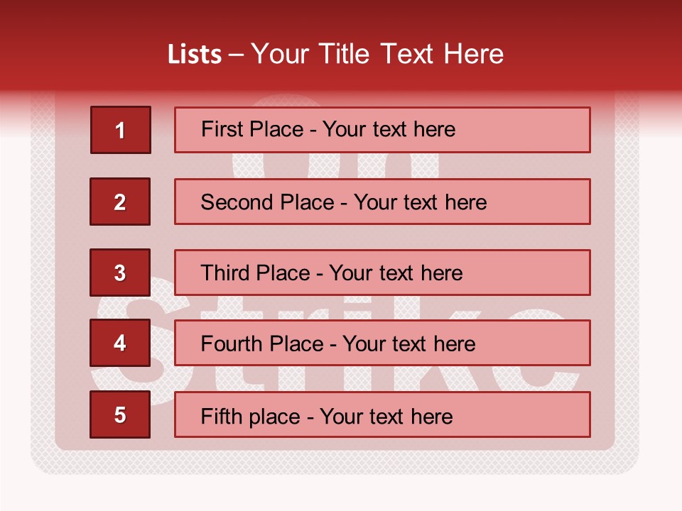 Elderly Grandmother White Background PowerPoint Template