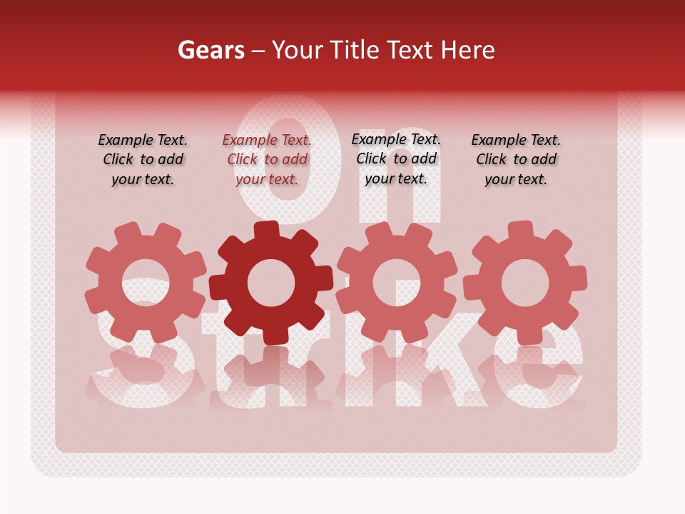 Elderly Grandmother White Background PowerPoint Template