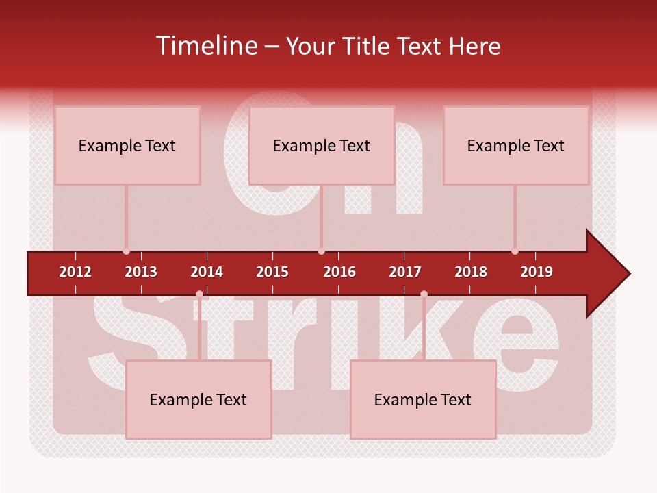 Elderly Grandmother White Background PowerPoint Template