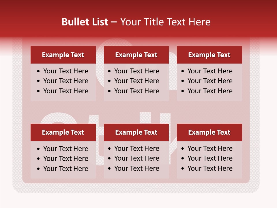 Elderly Grandmother White Background PowerPoint Template