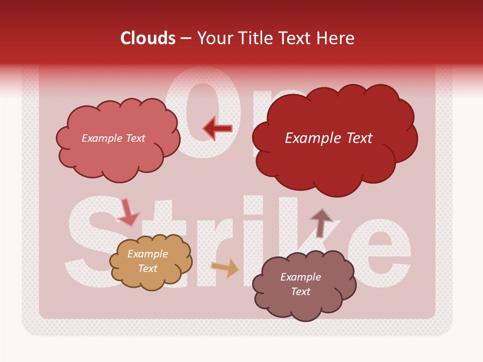 Elderly Grandmother White Background PowerPoint Template