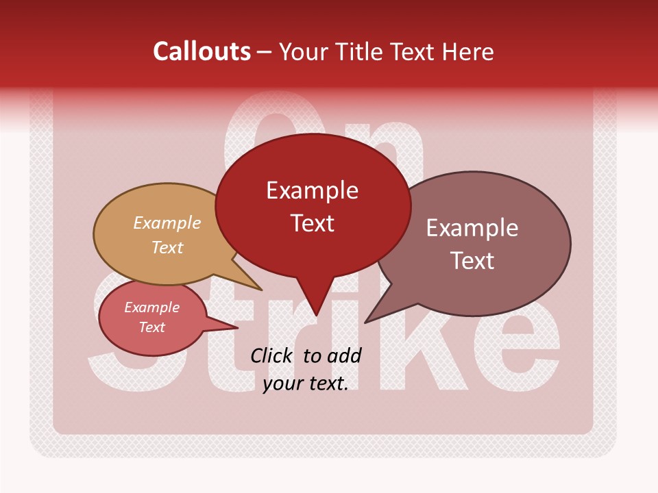 Elderly Grandmother White Background PowerPoint Template