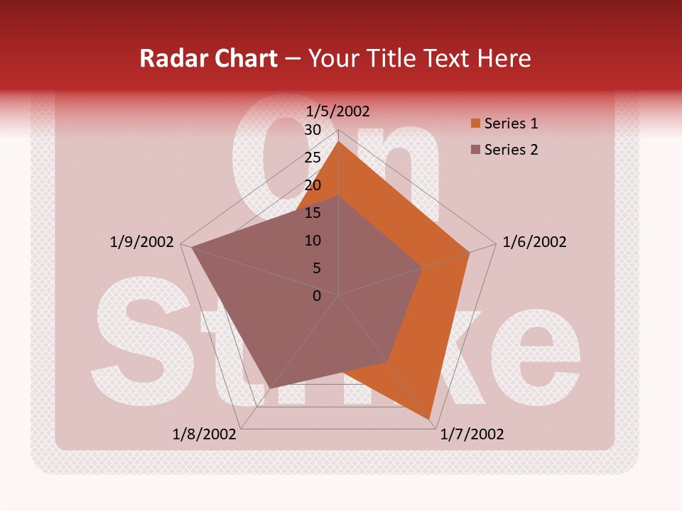 Elderly Grandmother White Background PowerPoint Template