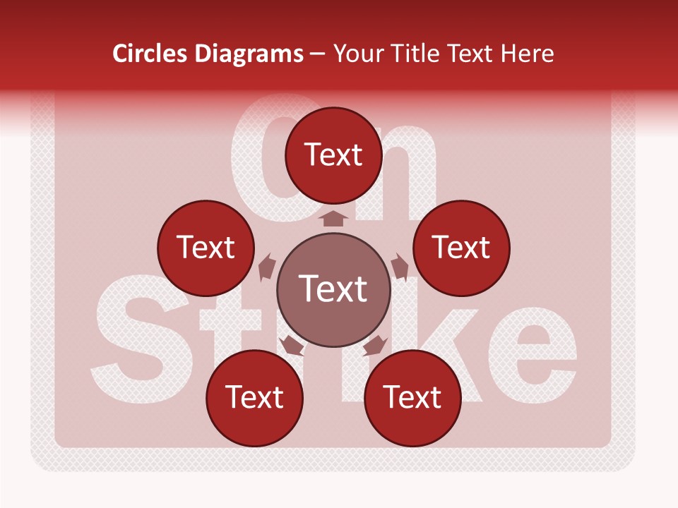 Elderly Grandmother White Background PowerPoint Template