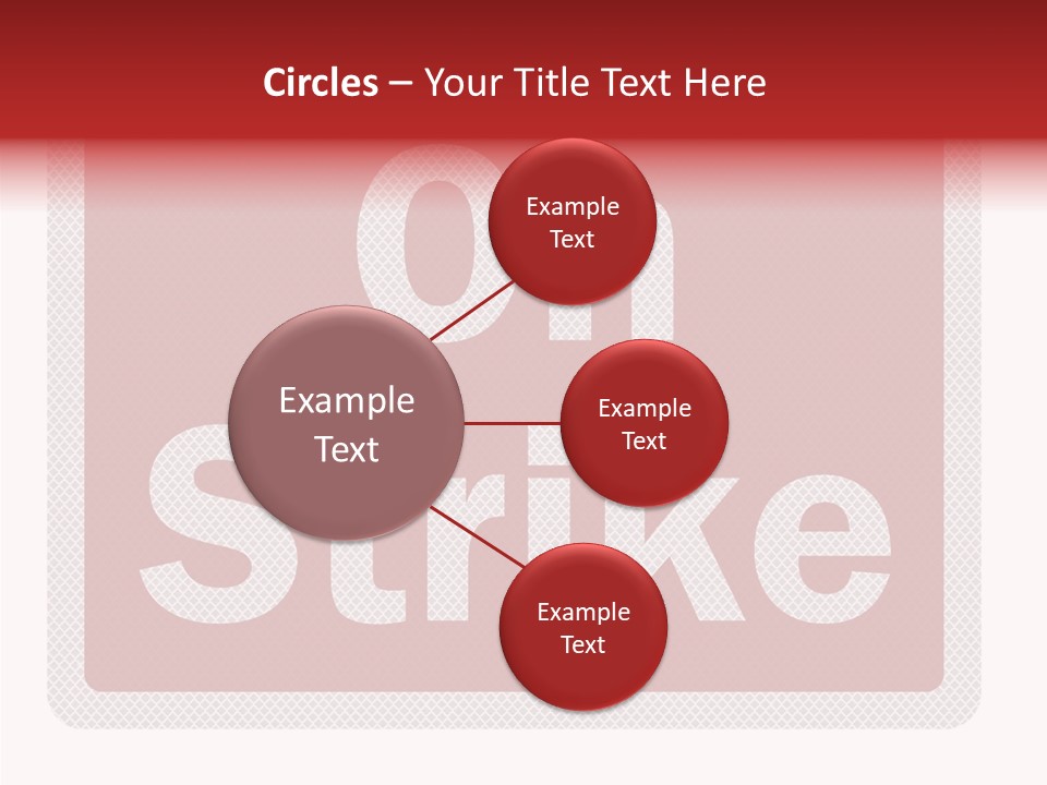 Elderly Grandmother White Background PowerPoint Template