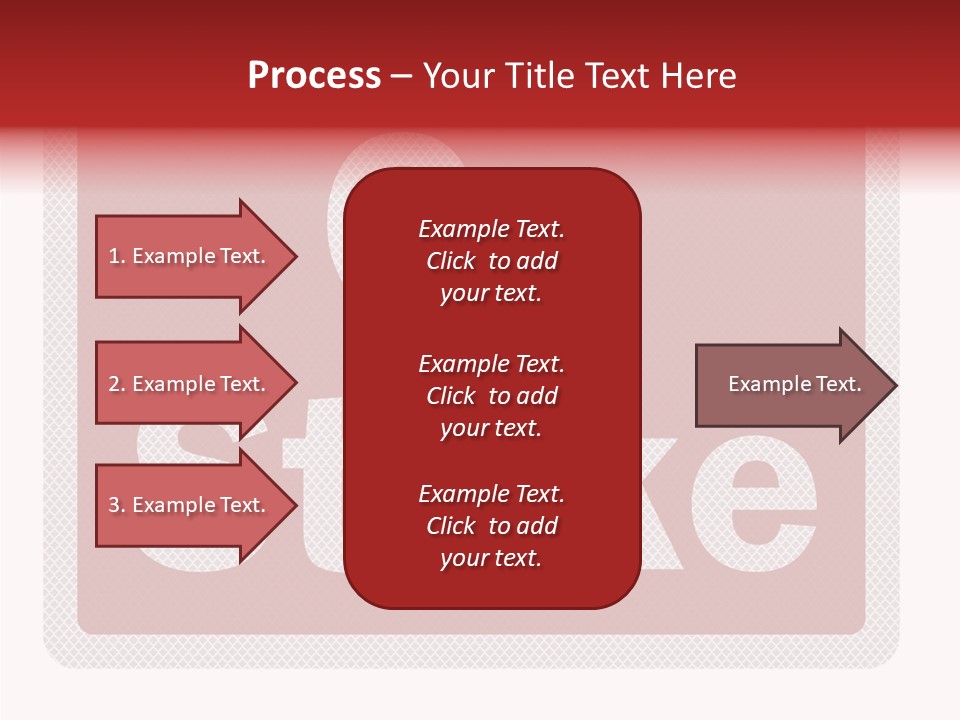 Elderly Grandmother White Background PowerPoint Template