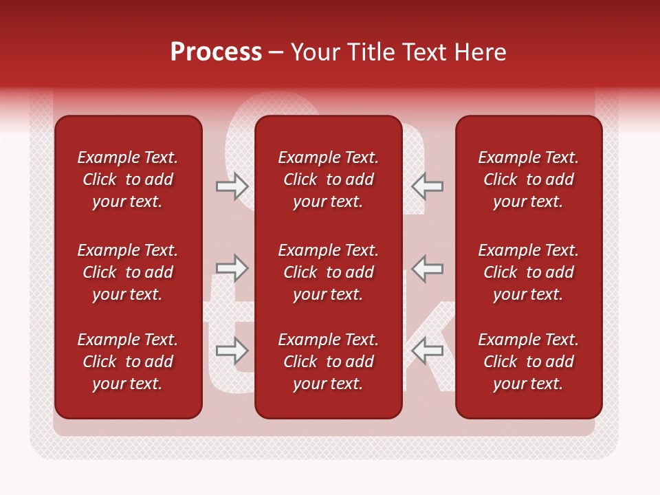 Elderly Grandmother White Background PowerPoint Template