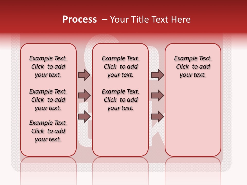 Elderly Grandmother White Background PowerPoint Template