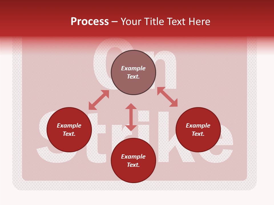 Elderly Grandmother White Background PowerPoint Template