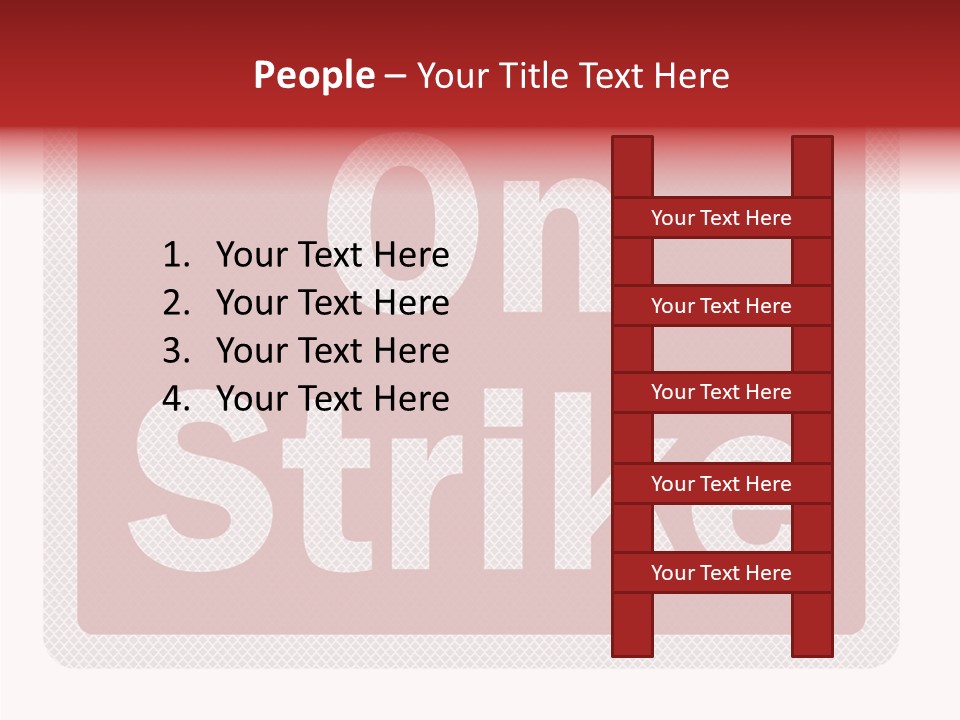 Elderly Grandmother White Background PowerPoint Template