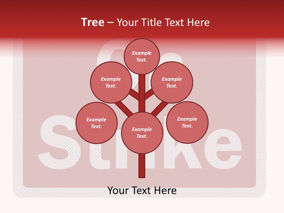 Elderly Grandmother White Background PowerPoint Template