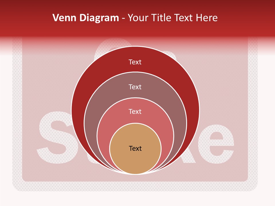 Elderly Grandmother White Background PowerPoint Template