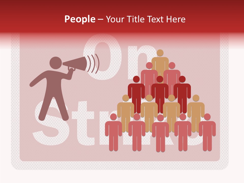 Elderly Grandmother White Background PowerPoint Template