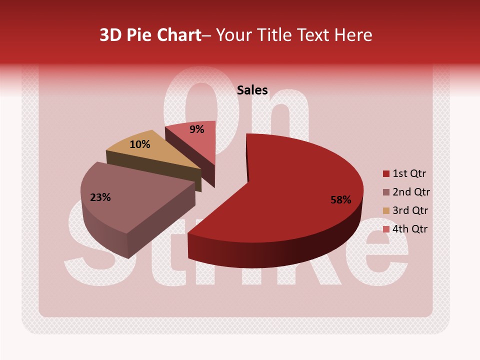 Elderly Grandmother White Background PowerPoint Template